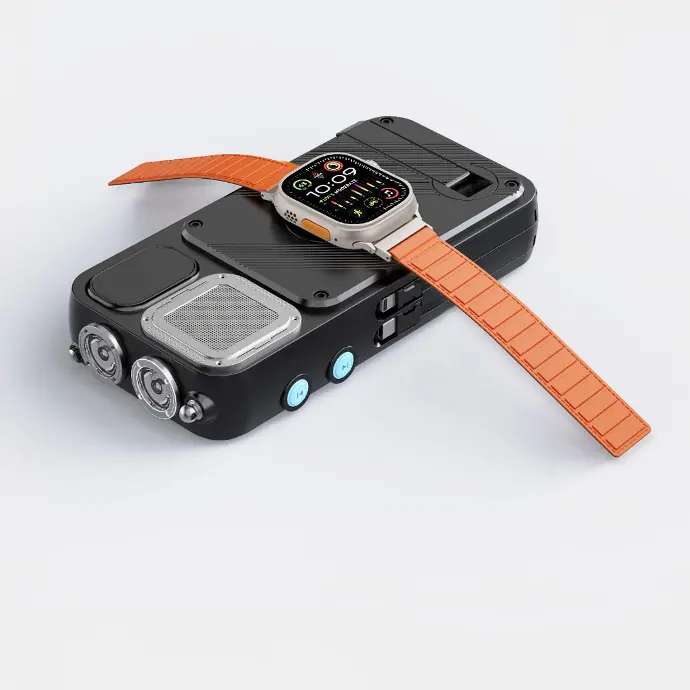 Powerology 16000mAh Solar Power Bank with FM Radio Speaker and Lights Price in Kenya- LinkPhones Center 